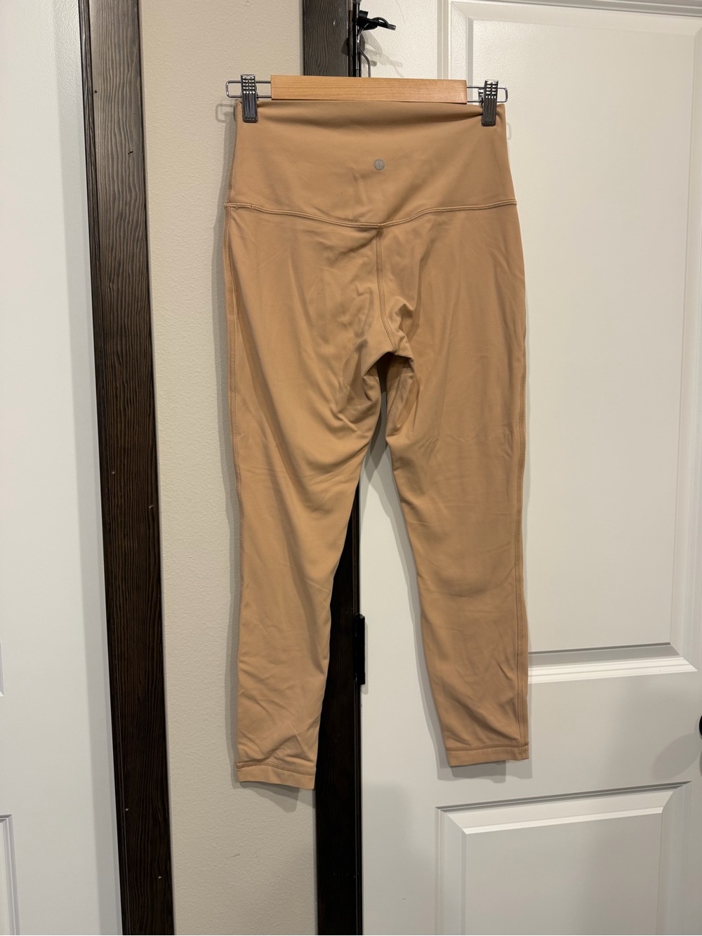 Lululemon High-Waist Tan Leggings